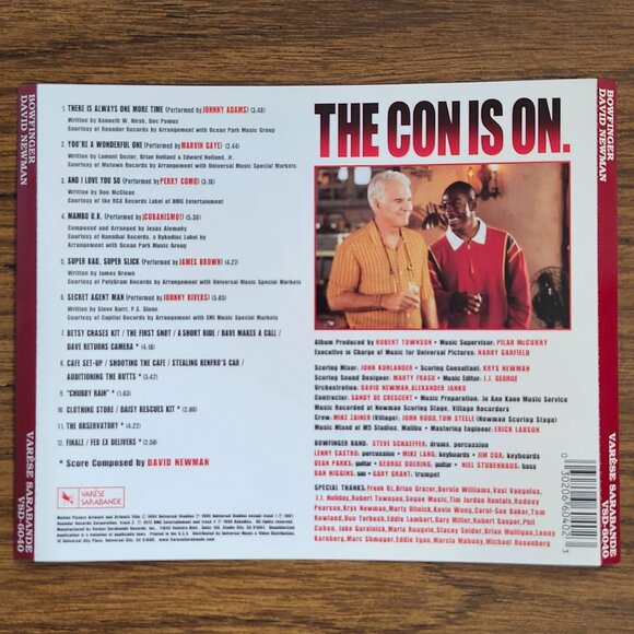 Bowfinger Music From The Motion Picture Soundtrack CD 1999 Varese VSD-6040 - Picture 2 of 3